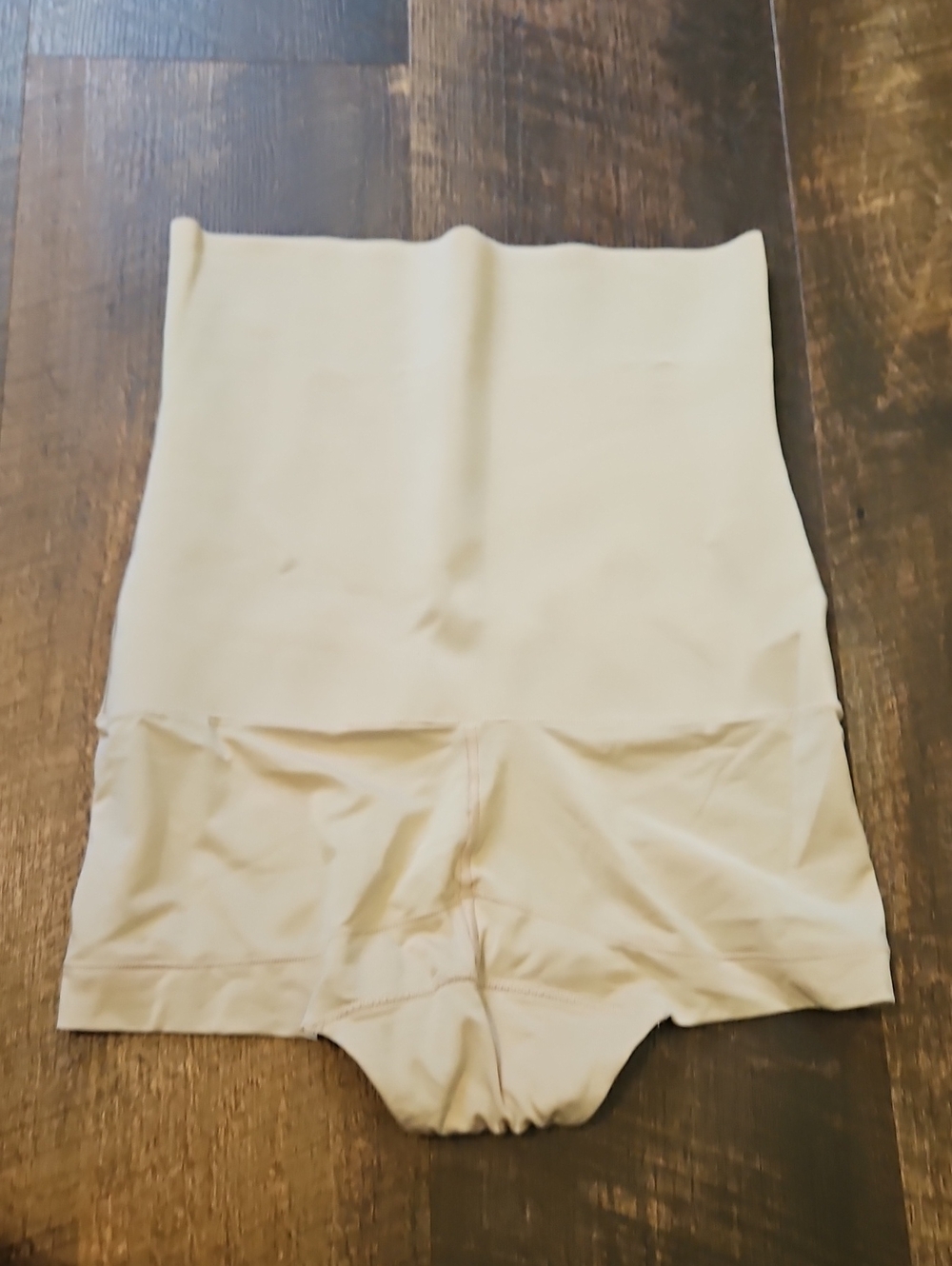 Maidenform high-waist boyshort shaper in beige